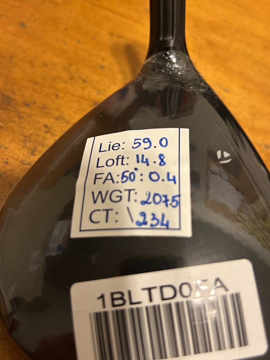 TaylorMade RH STEALTH 15° 3 bois TOUR ISSUE 1BETD0HA tête NEUVE CT:234