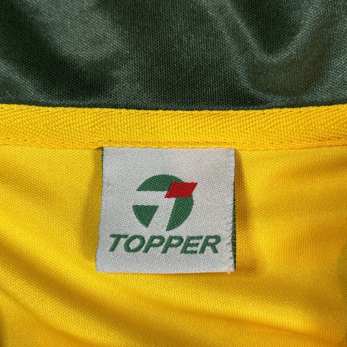 Topper Brazilian National Soccer Team Jersey Yellow #10 Topper Brazilian National Soccer Team Jersey Yellow #10