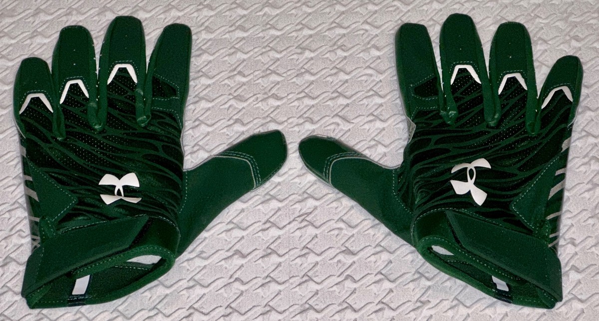 UNDER ARMOUR UA Spotlight Dk Green Receiver Glue Grip Football