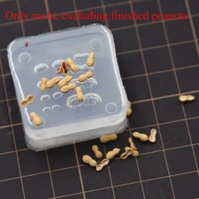Peanut Shell 1:12 Scale Dollhouse Miniatures Mini Food Silicone Mold Accessories
