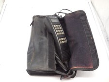 AV4 Vtg California Mobile Phone By Motorola With Black Leather Motorola Bag