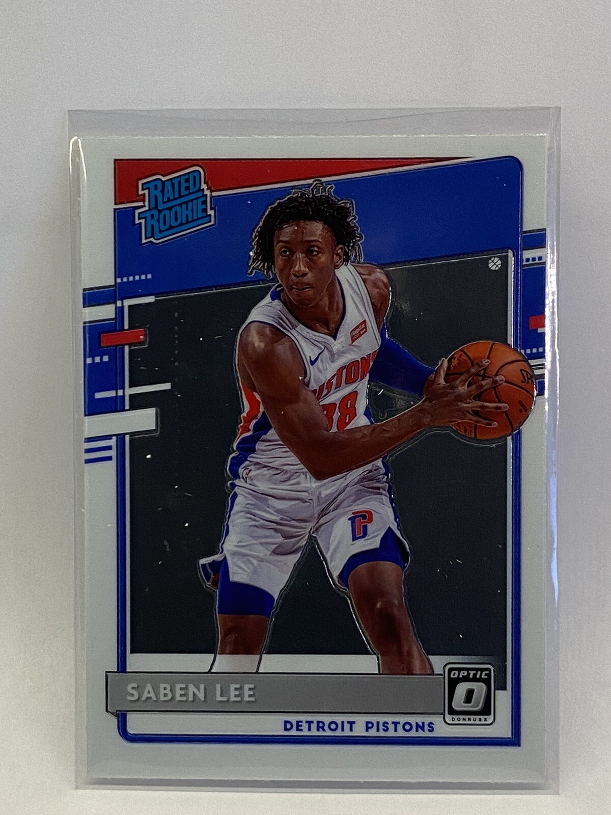 2020-21 Donruss Optic Saben Lee Rated Rookie #191 Detroit Pistons
