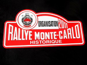 Plaque RALLYE MONTE-CARLO | Plaques métal vintage décoratives | Europosters