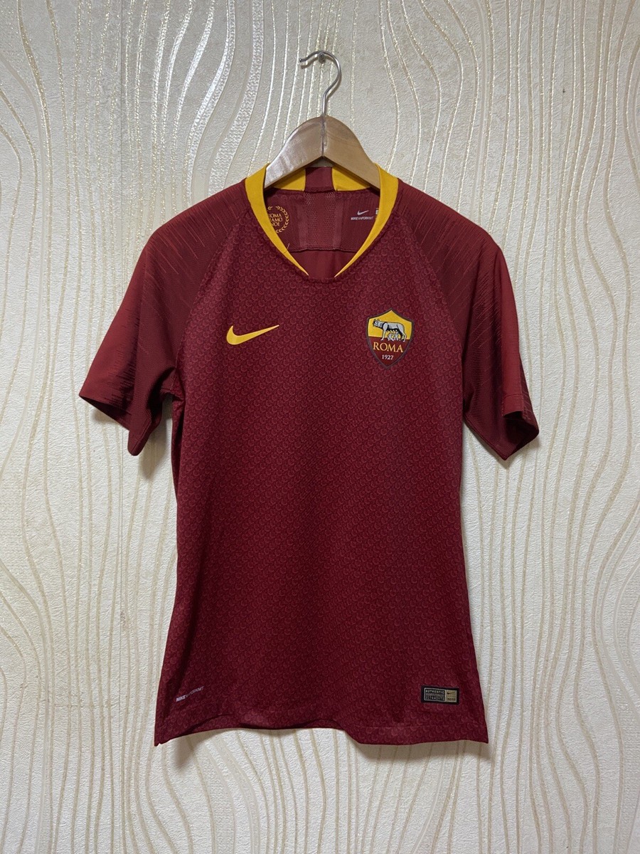 ROMA 2018 2019 HOME SHIRT JERSEY PLAYER ISSUE NIKE 918925-677 sz S