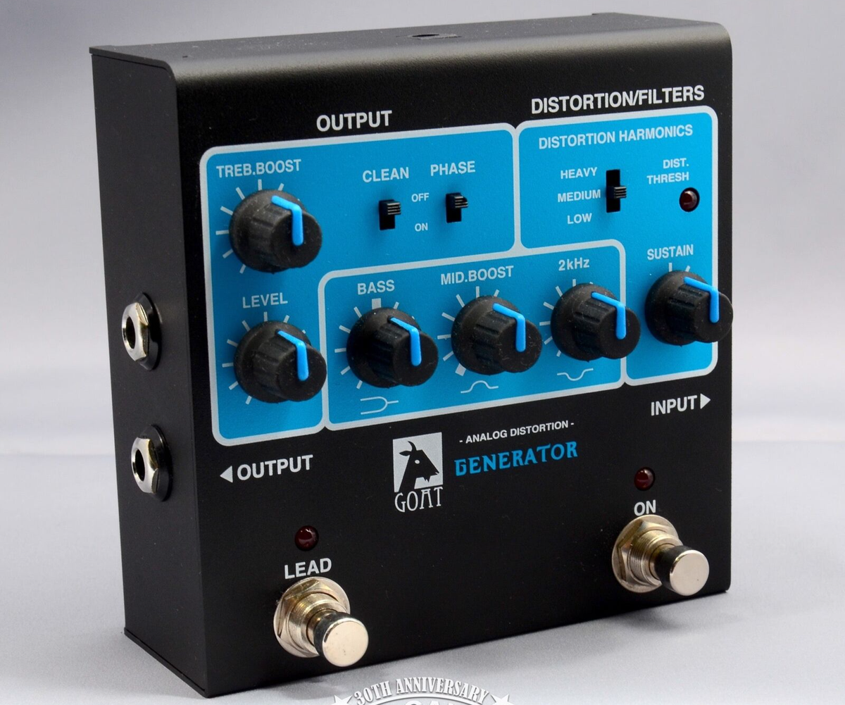 Goat Generator Rockman Sound distortion/overdrive pedal and Goat Generator Rockman Sound distortion/overdrive pedal and
