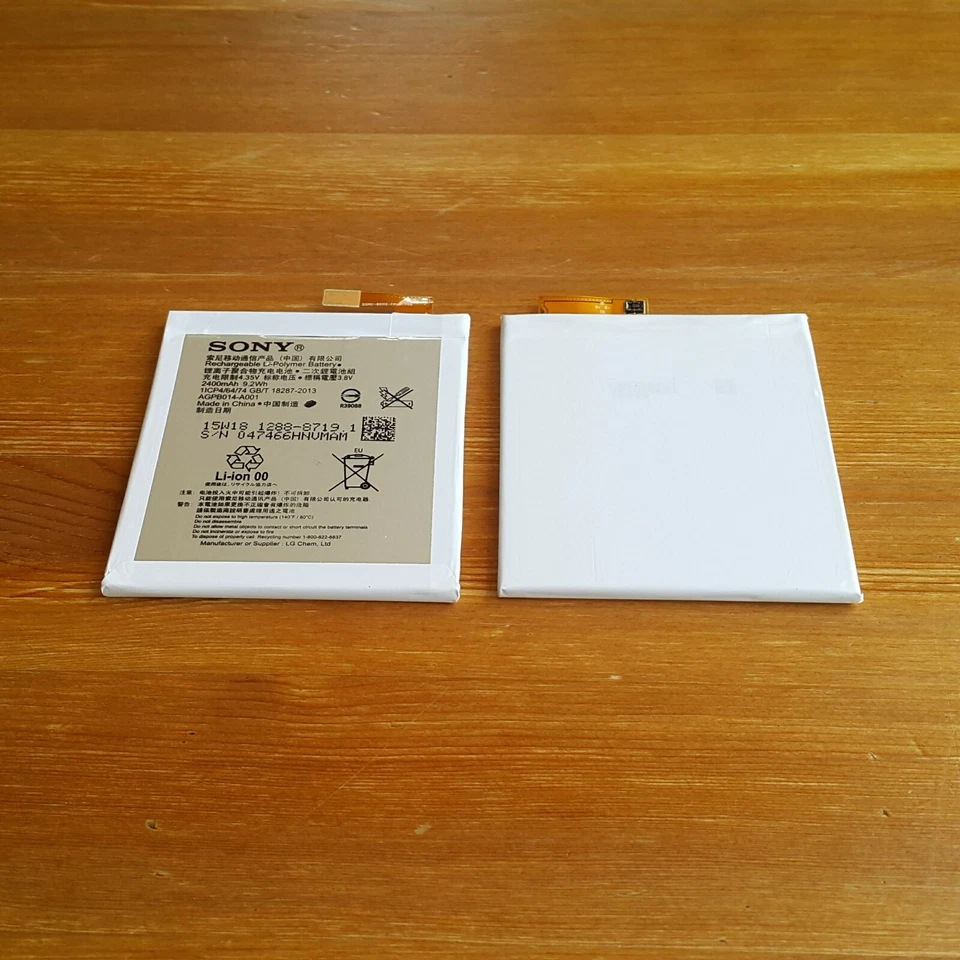 Batería GENUINA SONY Xperia M4 Aqua LIS1576ERPC / AGPB014-A001 2400mAh - Local Foto 2 de 4