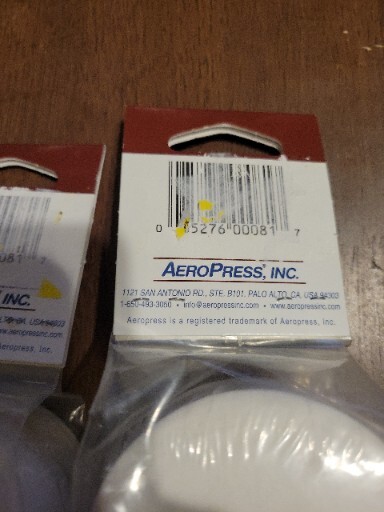 AeroPress Replacement Filter Pack Microfilters. SET OF 2, BRAND NEW