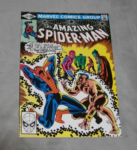 Amazing Spider-Man #215 (1981) Marvel Frightful Four Sub-Mariner 🔥High Grade💲
