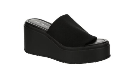 Sandale compensée femme Madden Girl Wesley Noir