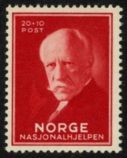 Norway 1940 (NK 235, MI 213, SC B7) - Fridtjof Nansen - MH