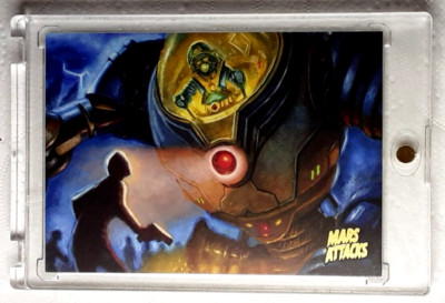 2013 Topps Mars Attacks! Invasion Gold Foil Karte 48 LOSING GROUND
