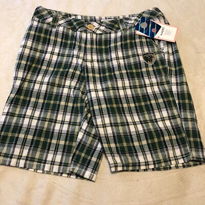 USF COLLEGE CLASSICS Plaid SHORTS SIZE 10 USF  BULLS NWT
