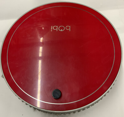   bObi Pet 2.0 Vacuum Robotic Cleaner, Red  UNTESTED  