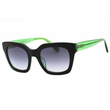 Kate Spade Women's Sunglasses Black Green Acetate Cat Eye Frame CAMRYN/S 07ZJ 9O