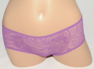 Lise Charmel ~ Epure Reve De Dentelle Sheer Lace Bikini Panty Purple S *NEW TAGS