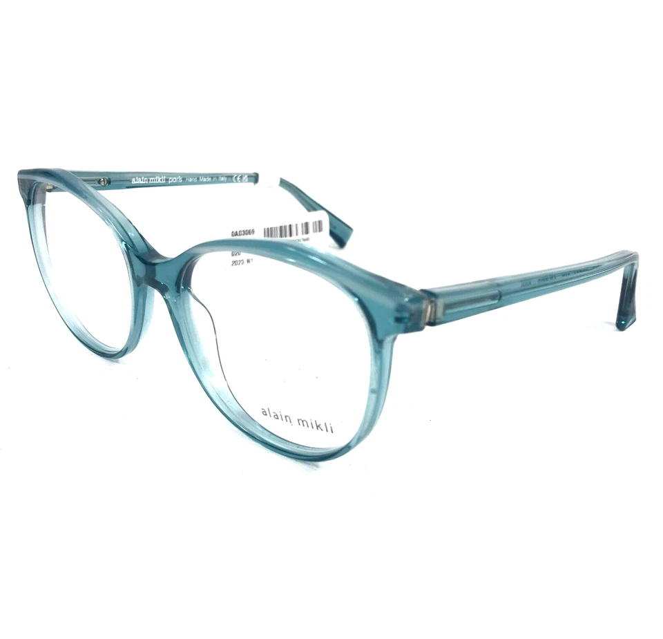 Marco de gafas Alain Mikli A03069 020 transparente gasolina verde hielo 54-17-140 Foto 4 de 4