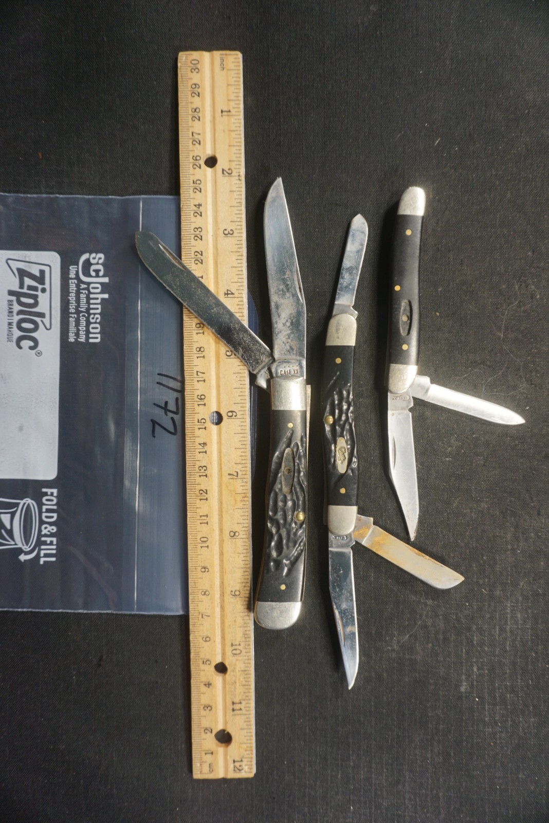 1172 Three Case pocket knives eBay