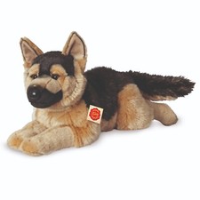 Teddy Hermann Schäferhund liegend 60 cm 91924 Kuscheltier Plüschtier Stofftier