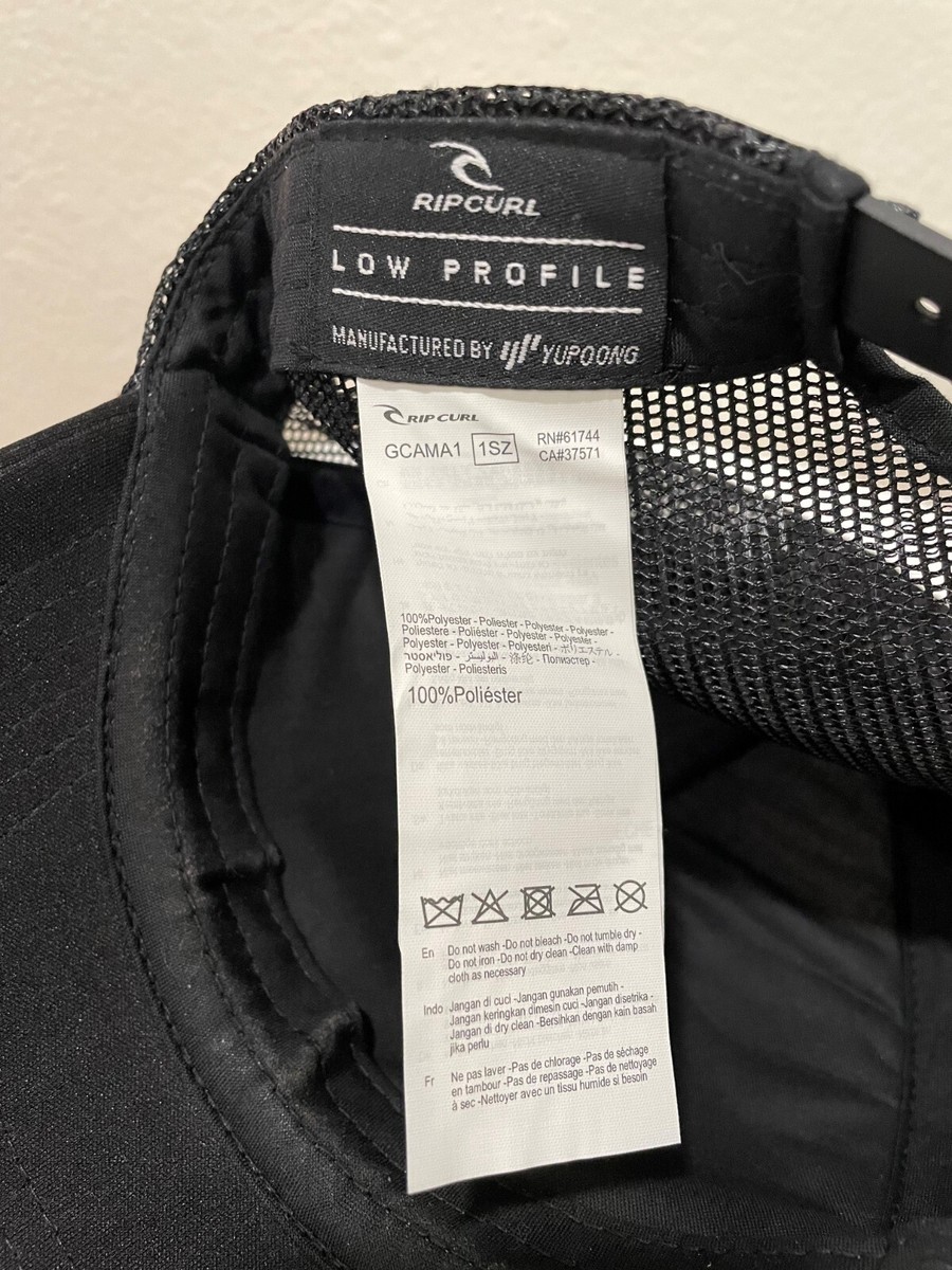 Rip Curl Low Profile Trucker Hat 1 Sz Adjustable. GCAMA 1 View 5