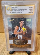 2017 Select AFL Captains Oz Comic Con - Scott Pendlebury - GGA 10 - Collingwood