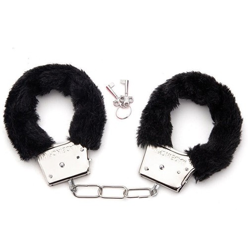 Role Play Toy Sex Aid Fancy Stag Party Furry Fluffy Handcuffs Hen Night Party - Picture 5 of 15