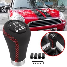 5 Speed Gear Shifter Knob Manual Stick Shift Handle Pu For Mini Cooper R55 2007 5 Speed Gear Shifter Knob Manual Stick Shift Handle Pu For Mini Cooper R55 2007