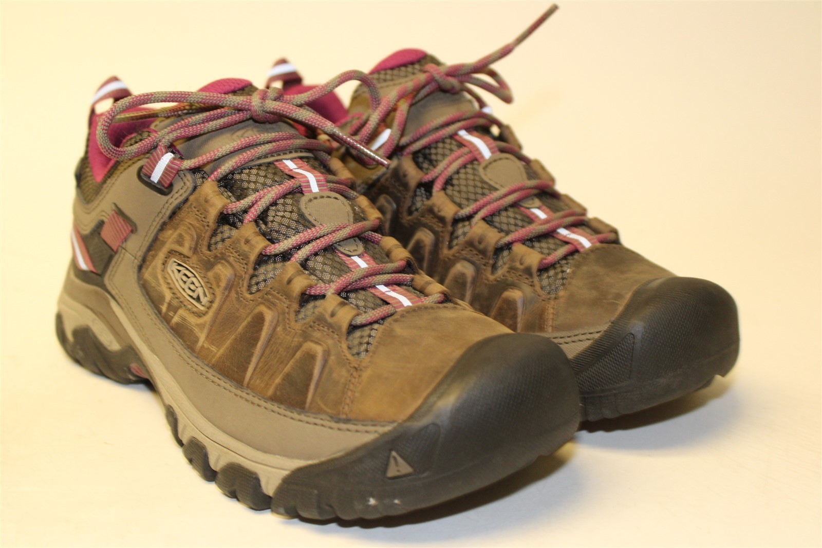 Scarpe da trekking KEEN Targhee III donna 9 39 5 sneakers pelle marrone 1018177