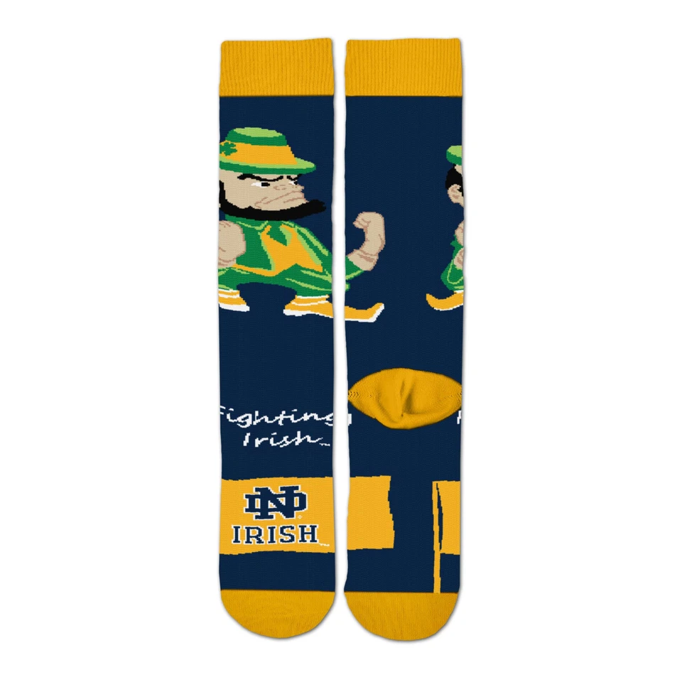 Calcetines Notre Dame Fighting Irish Flag Promo Crew, Medianos (5-10) Foto 2 de 2