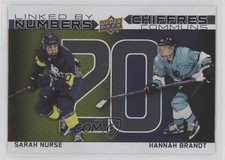 2023 Tim Hortons Greatest Duos Linked By Numbers Sarah Nurse Hannah Brandt w7v