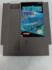 Vintage NES Nintendo Entertainment System Silent Service Authentic Tested 