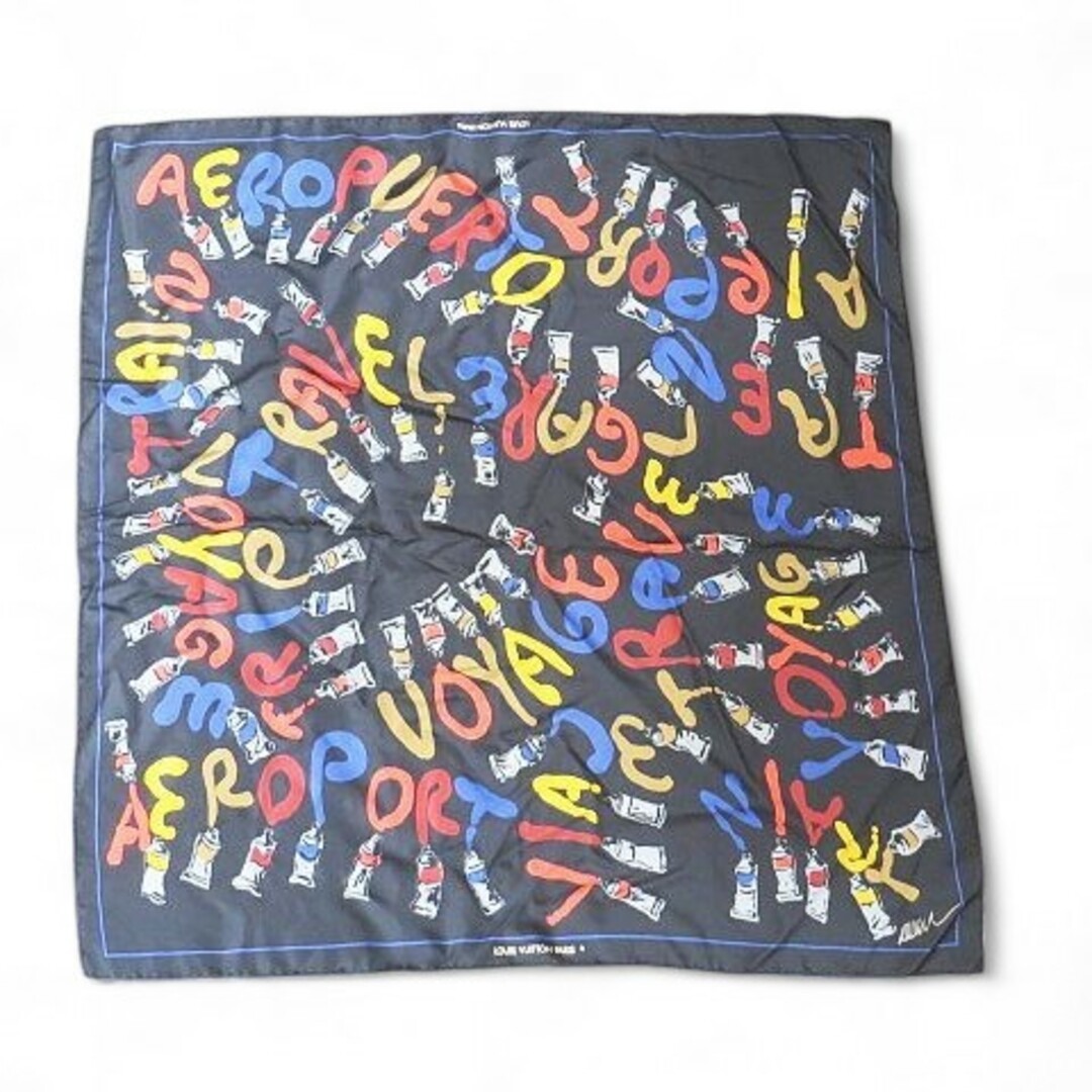 Louis Vuitton Painted Silk Carre Scarf