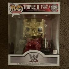 Funko Pop! Figura de vinilo de lujo coleccionable WWE Triple H (Skull King) #139