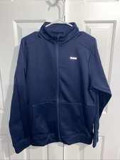 Reebok Full Zip Blue Sweatshirt Size M 0044 
