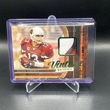 2025 Panini Luminance Kurt Warner Prime Green Vintage Material 03/25 3 Color