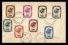DR WHO 1939 BELGIUM FDC TB SEMI POST PRINCESS COMBO w30770