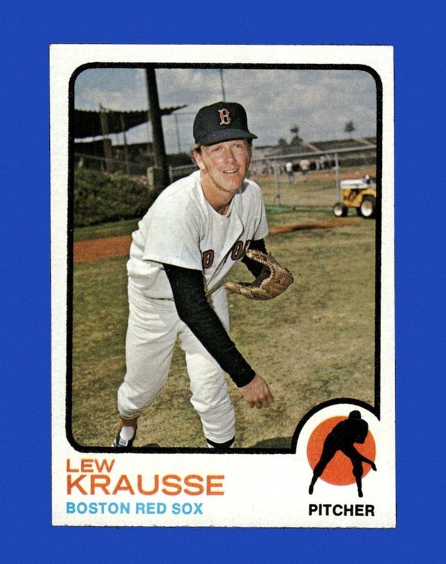 1973 Topps Set-Break #566 Lew Krausse NM-MT OR BETTER *GMCARDS*