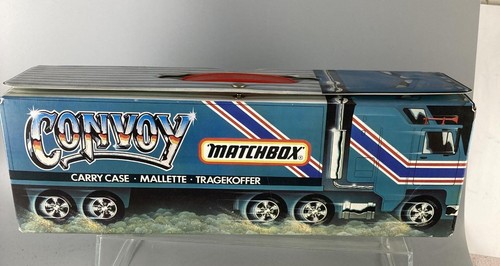 VINTAGE MATCHBOX CONVOY - STORAGE CARRY CASE WITH TRAYS - IDEAL IF NEEDED - - Picture 1 of 9