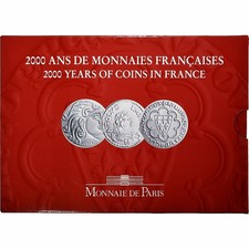 [#1275163] France, Coffret 3x 5 Francs, 2000 Ans de Monnaies Françaises (1/3), 2