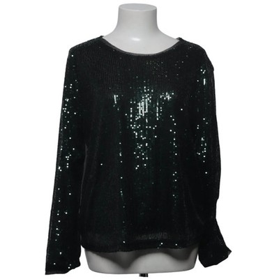 Oui, Top, Größe: 40, Example Model, Schwarz/Mehrfarbig, Elasthan/Polyester #J6c