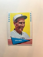 1961 Fleer Baseball Greats Eppa Rixey 71 EX Low Shipping Fee & Combine