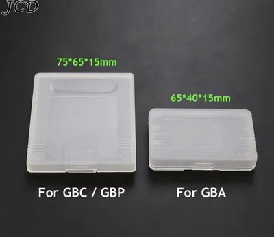 Plastic Game Cartridge Card Case for GameBoy Color GBC GBA GBP Anti-Dust