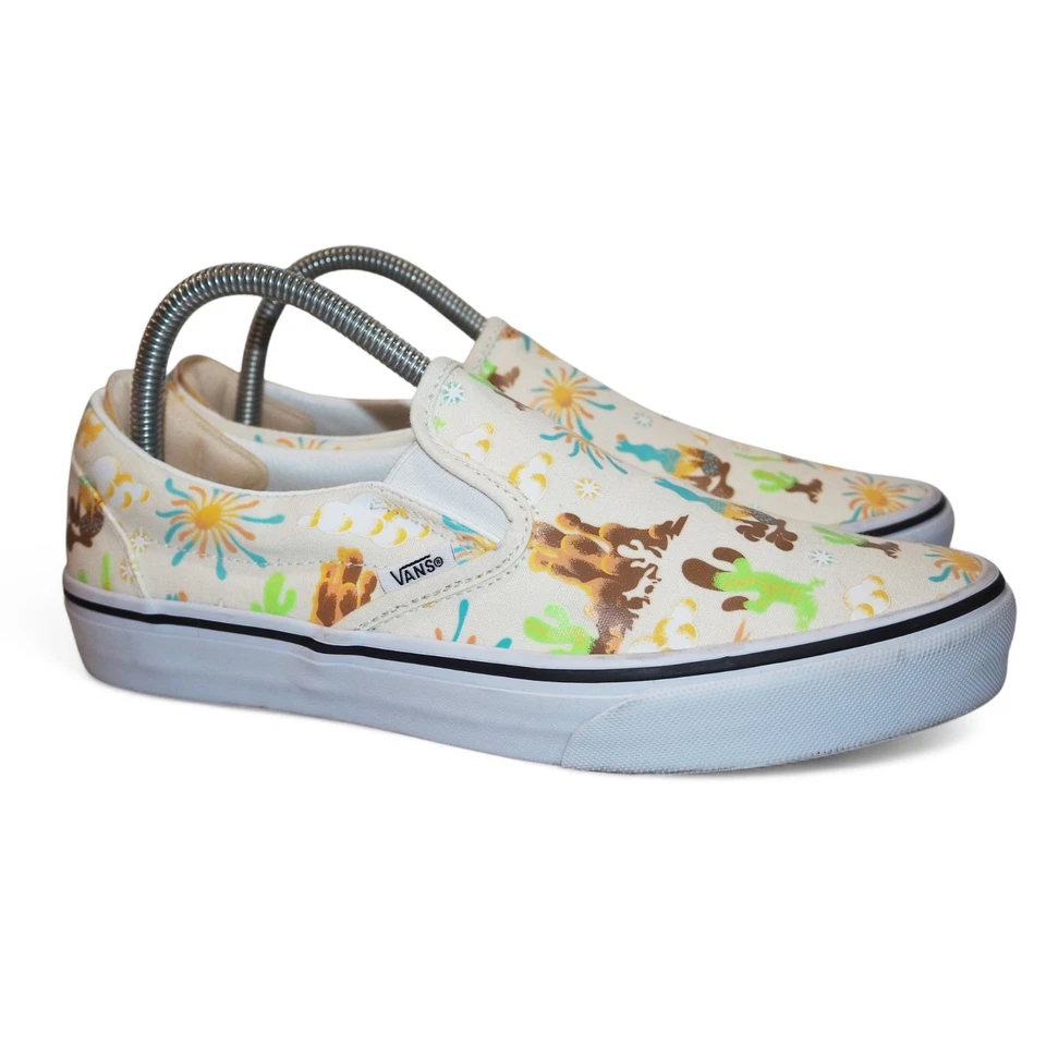 Zapatos de skate Vans clásicos sin cordones "Get Outdoors Marshmallow" para mujer 9,5 Foto 4 de 4