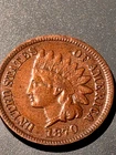 🪙1870 rare indian penny VF to EF, plus silver !Coin lot