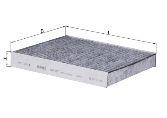 MAHLE LAK 297 Cabin Air Filter Fits Alfa Romeo 159 Sportwagon Brera Spider - Image 8