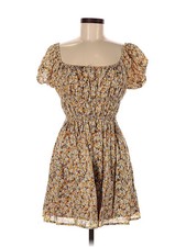 Faithfull the Brand Women Brown Casual Dress 4