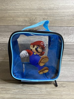 Nintendo Amiibo Super Mario Bros Plastic Cube Carrying Case Travel Bag