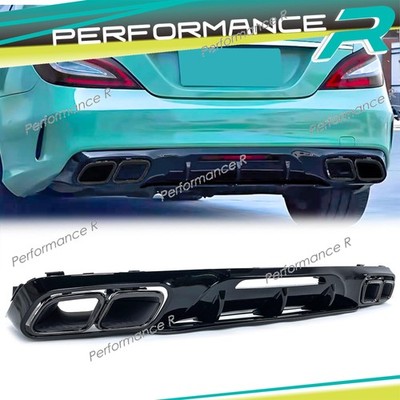 GT63 Stil Heckdiffusor Auspuff Passend für Mercedes CLS W218 C218 AMG Line 15-18