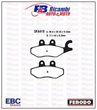 PASTIGLIE FRENO Piaggio X9 Evolution 125/250 04-07