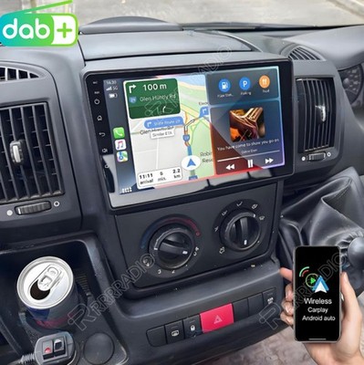 DAB+ Autoradio Android 15 Carplay Für Citroen Jumper Fiat Ducato Peugeot Boxer