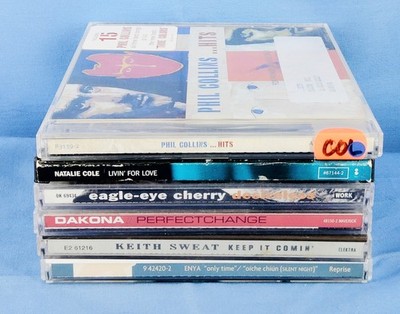6 CD Lot Phil Collins Hits Eagle Eye Cherry Keith Sweat Enya 90s Pop